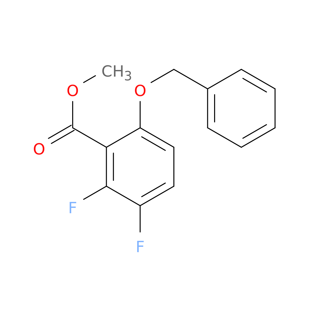 2,3-Difluoro-6-(phenylmethoxy)benzoic acid methyl ester