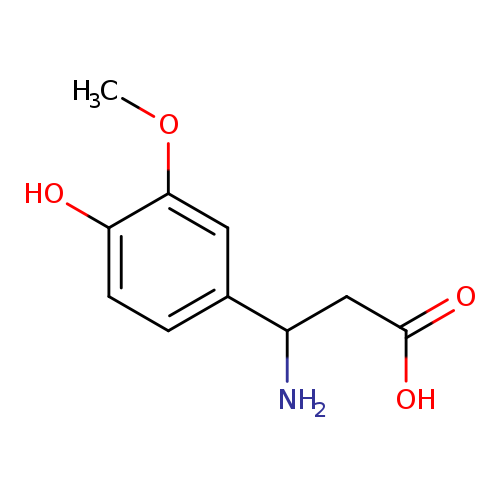 3-Amino-3-(4-hydroxy-3-methoxyphenyl)propionic acid
