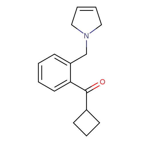 Cyclobutyl(2-((2,5-dihydro-1H-pyrrol-1-yl)methyl)phenyl)methanone