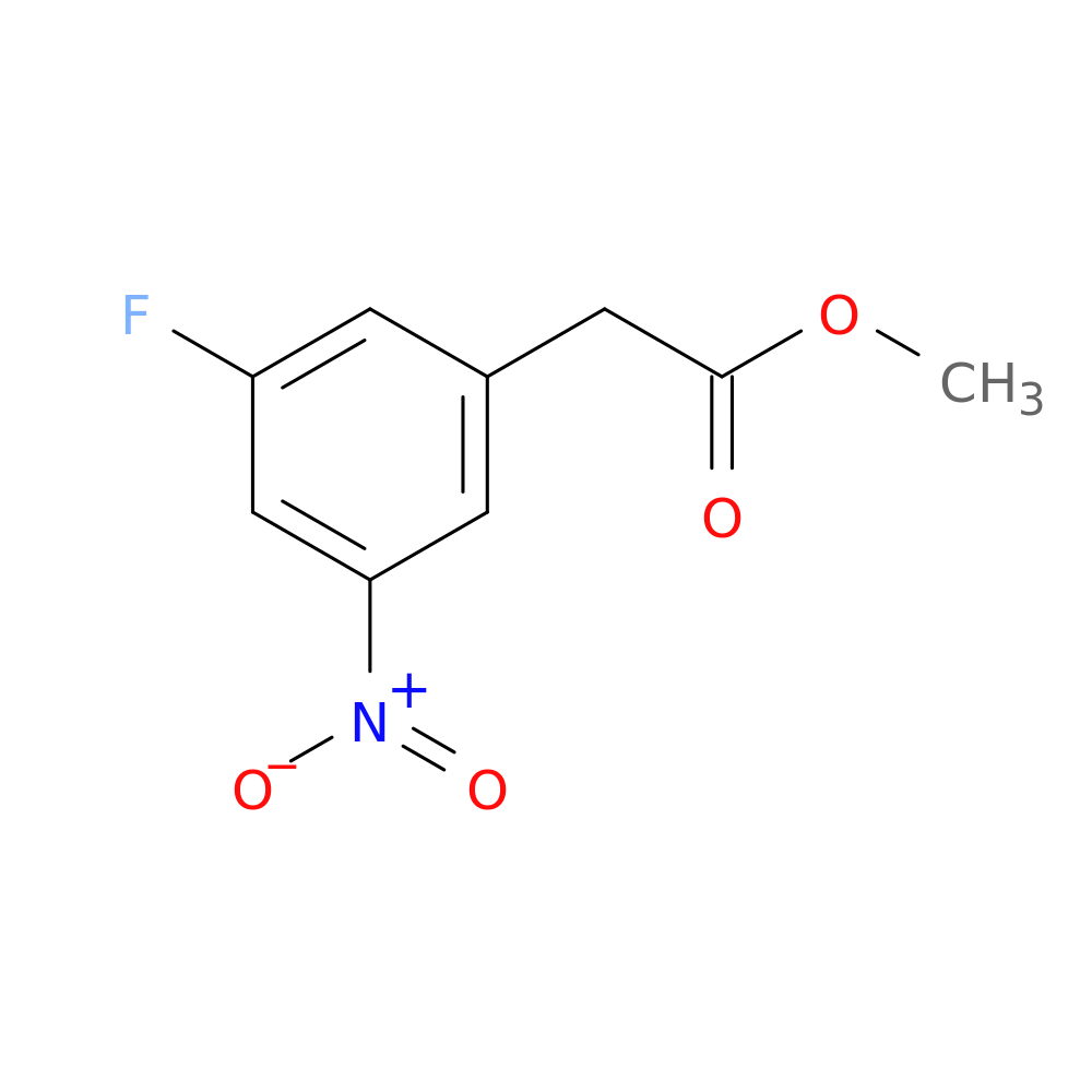 methyl 2-(3-fluoro-5-nitrophenyl)acetate