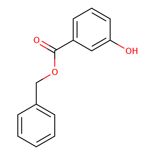 Benzoic acid, 3-hydroxy-, phenylMethyl ester