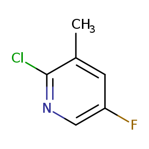 2-Chloro-5-fluoro-3-methylpyridine