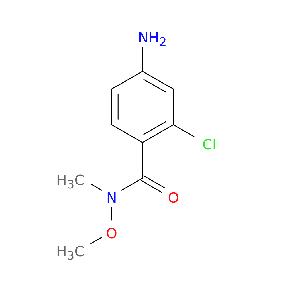 4-Amino-2-chloro-N-methoxy-N-methylbenzamide