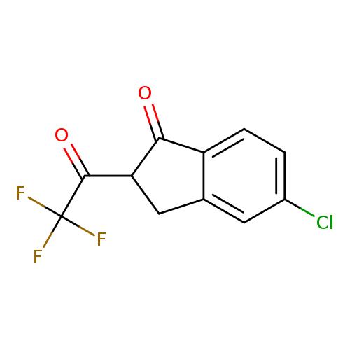 5-chloro-2-(trifluoroacetyl)-2,3-dihydro-1H-inden-1-one
