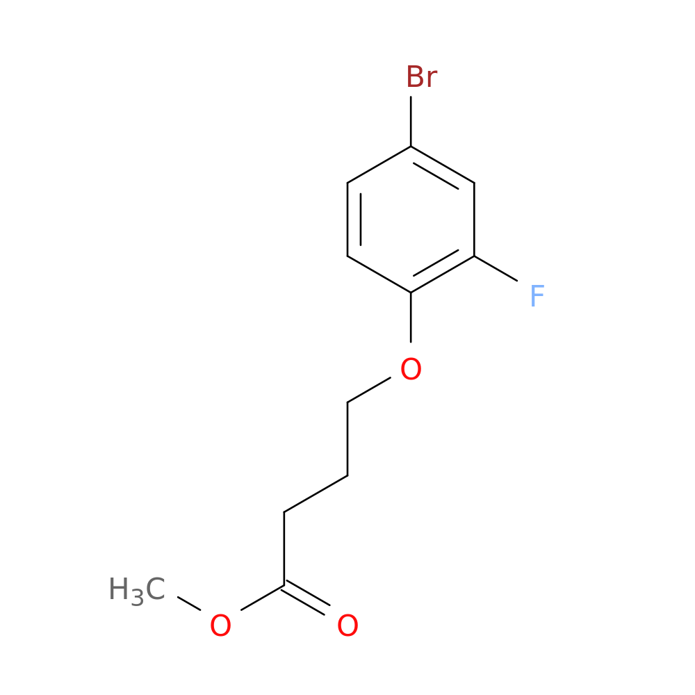 methyl 4-(4-bromo-2-fluorophenoxy)butanoate