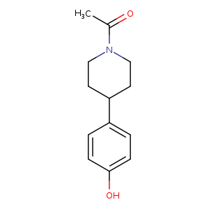 1-(4-(4-Hydroxyphenyl)piperidin-1-yl)ethanone