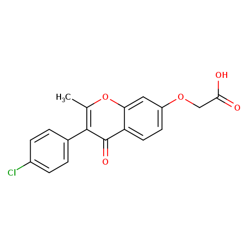 ([3-(4-Chlorophenyl)-2-methyl-4-oxo-4h-chromen-7-yl]oxy)acetic acid