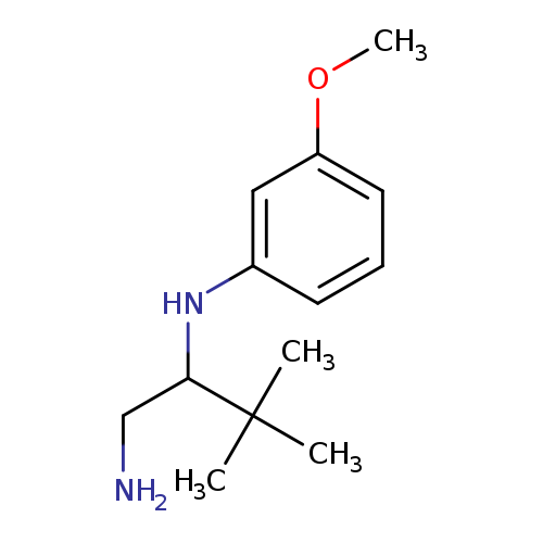 N-(1-amino-3,3-dimethylbutan-2-yl)-3-methoxyaniline