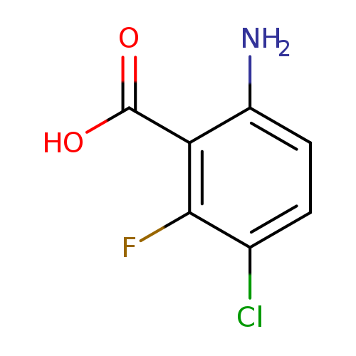 6-Amino-3-chloro-2-fluoro-benzoic acid