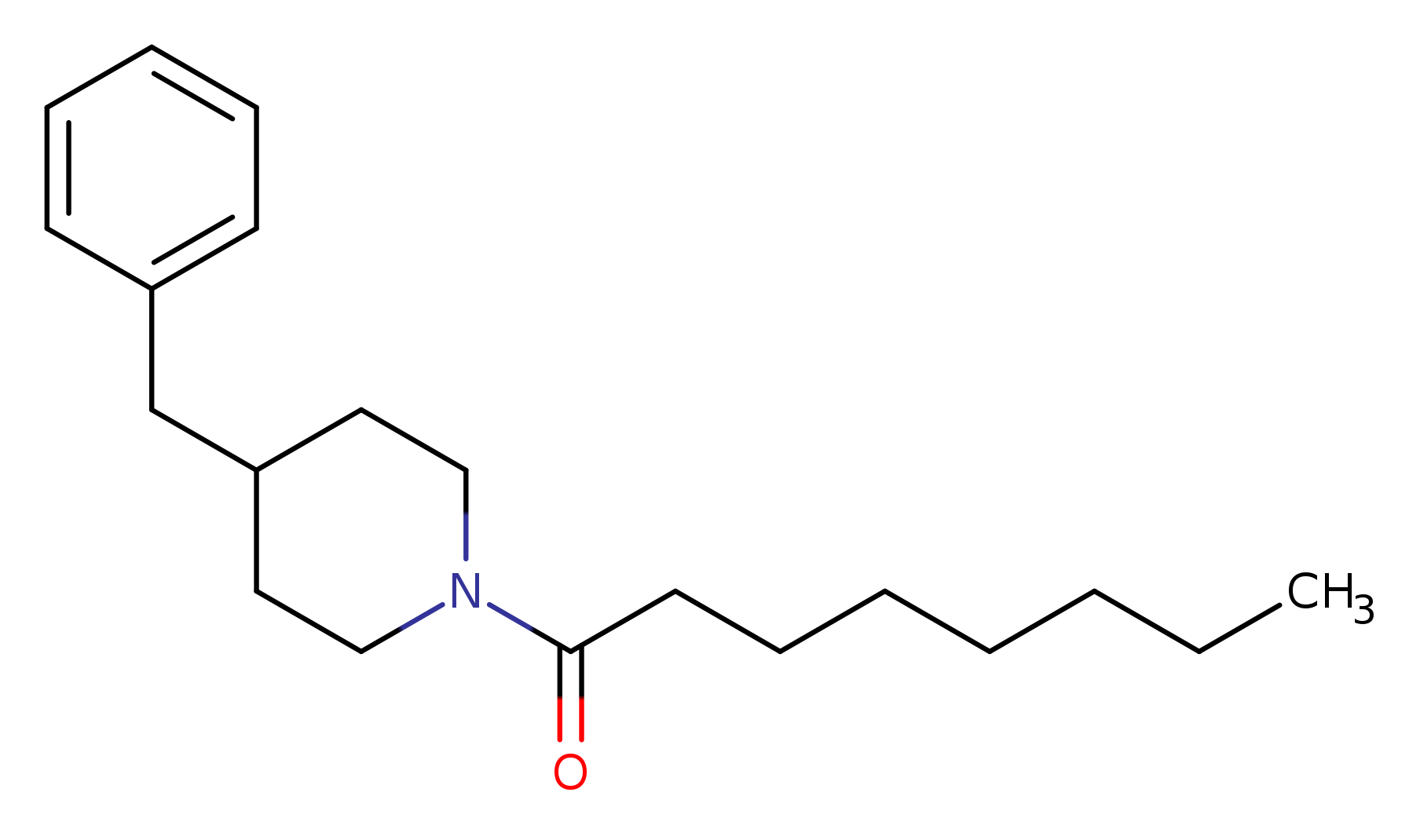 1-(4-Benzylpiperidin-1-yl)octan-1-one