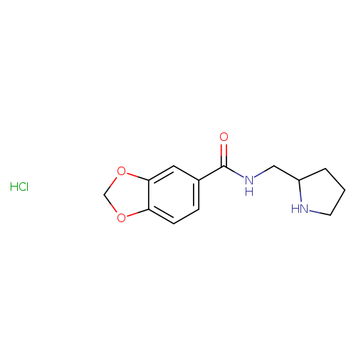 Benzo[1,3]dioxole-5-carboxylic acid (pyrrolidin-2-ylMethyl)-aMide hydrochloride