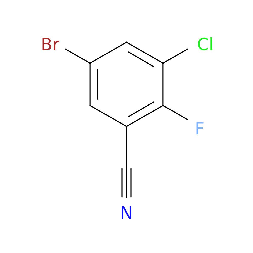 5-bromo-3-chloro-2-fluorobenzonitrile