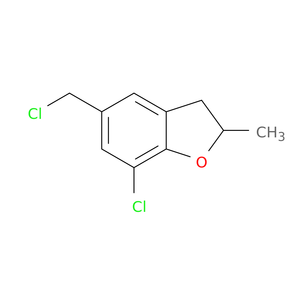 7-chloro-5-(chloromethyl)-2-methyl-2,3-dihydro-1-benzofuran