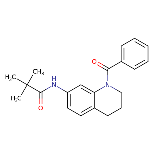 N-(1-benzoyl-1,2,3,4-tetrahydroquinolin-7-yl)-2,2-dimethylpropanamide