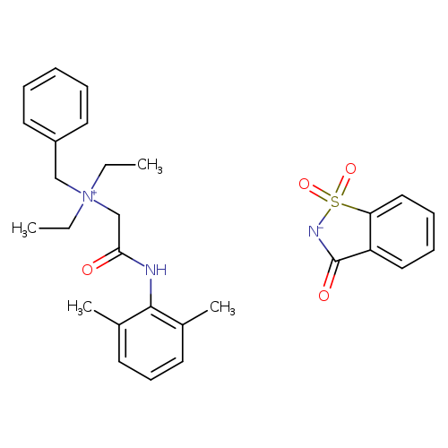 Denatonium saccharide
