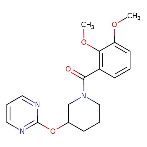 2-{[1-(2,3-dimethoxybenzoyl)piperidin-3-yl]oxy}pyrimidine