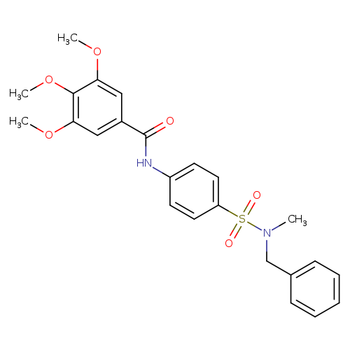 N-(4-{[benzyl(methyl)amino]sulfonyl}phenyl)-3,4,5-trimethoxybenzamide