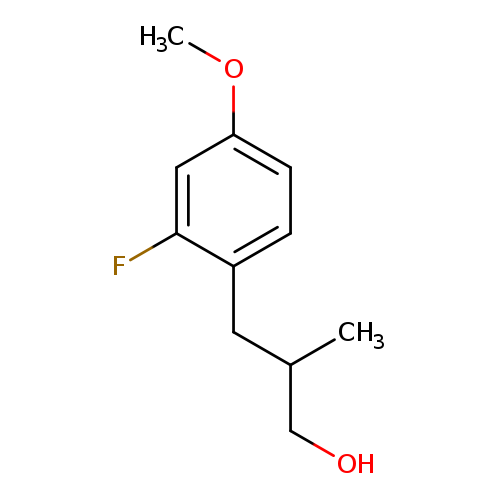 3-(2-Fluoro-4-methoxy-phenyl)-2-methyl-propan-1-ol