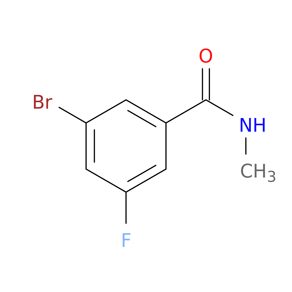3-Bromo-5-fluoro-N-methylbenzamide