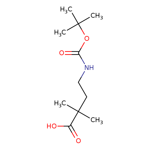 4-[[(1,1-Dimethylethoxy)Carbonyl]Amino]-2,2-Dimethyl-Butanoic Acid