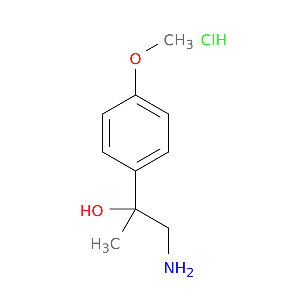 1-Amino-2-(4-methoxy-phenyl)-propan-2-ol hydrochloride