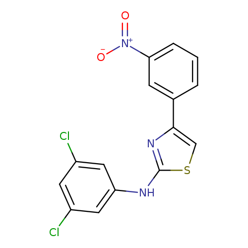 N-(3,5-dichlorophenyl)-4-(3-nitrophenyl)-1,3-thiazol-2-amine