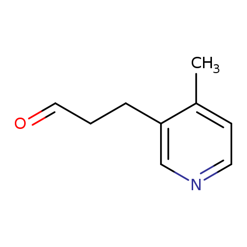 3-(4-methylpyridin-3-yl)propanal