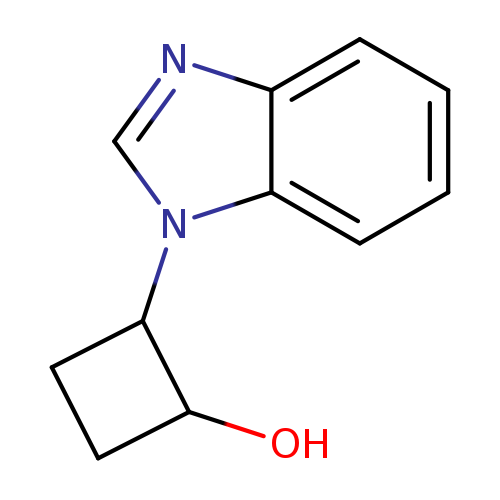 2-(1H-1,3-benzodiazol-1-yl)cyclobutan-1-ol