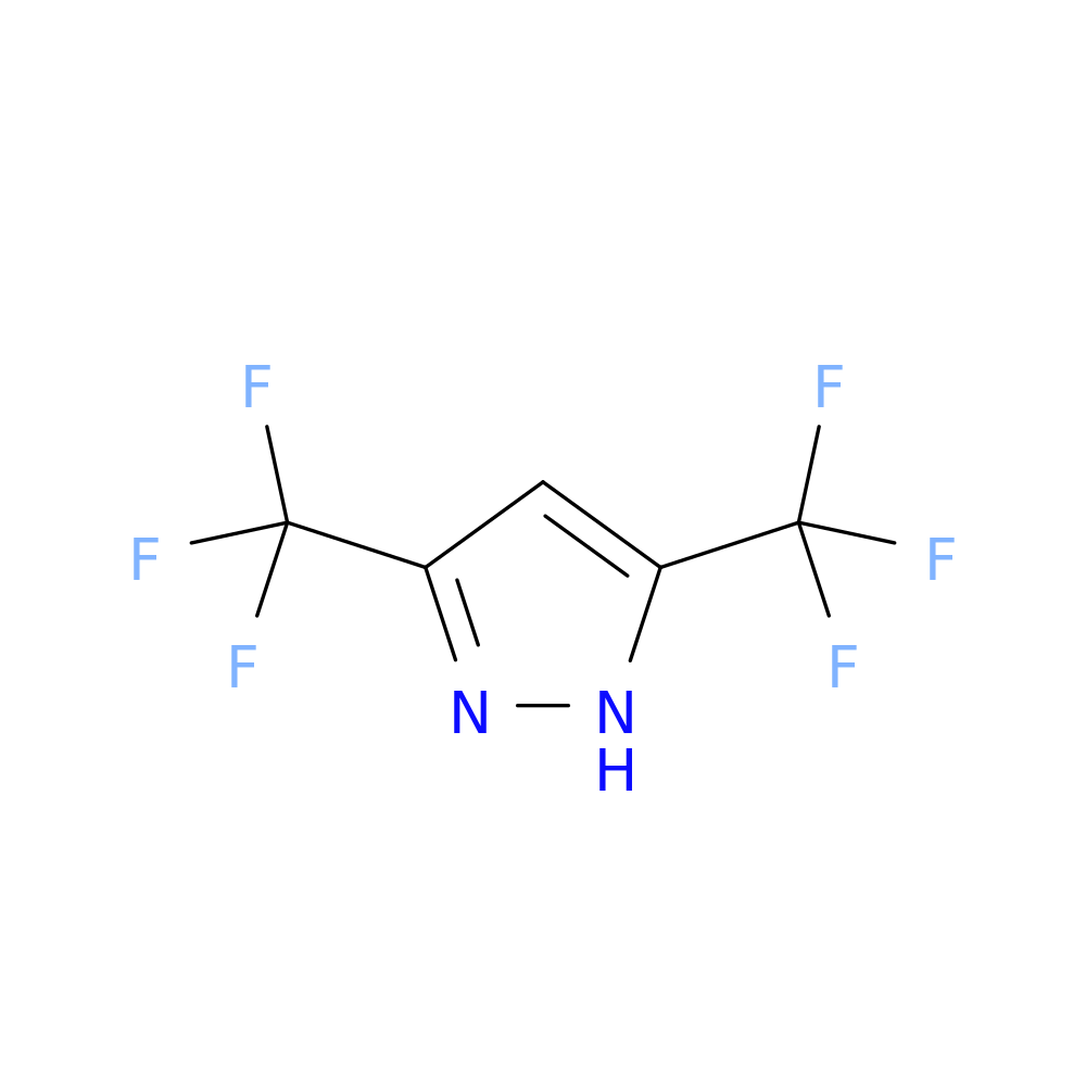 1H-Pyrazole, 3,5-bis(trifluoromethyl)-