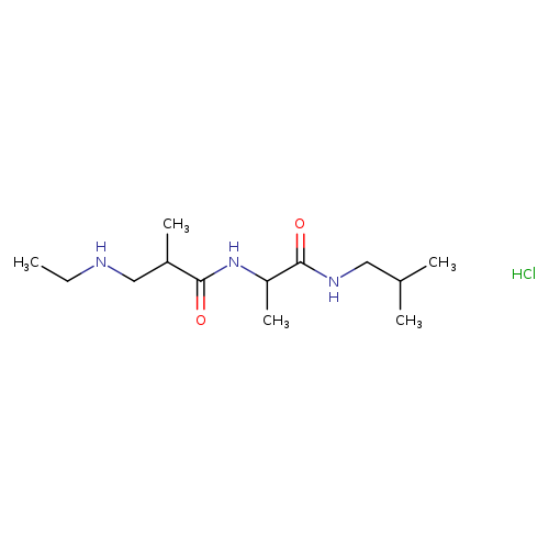 3-(ethylamino)-2-methyl-N-{1-[(2-methylpropyl)carbamoyl]ethyl}propanamide hydrochloride