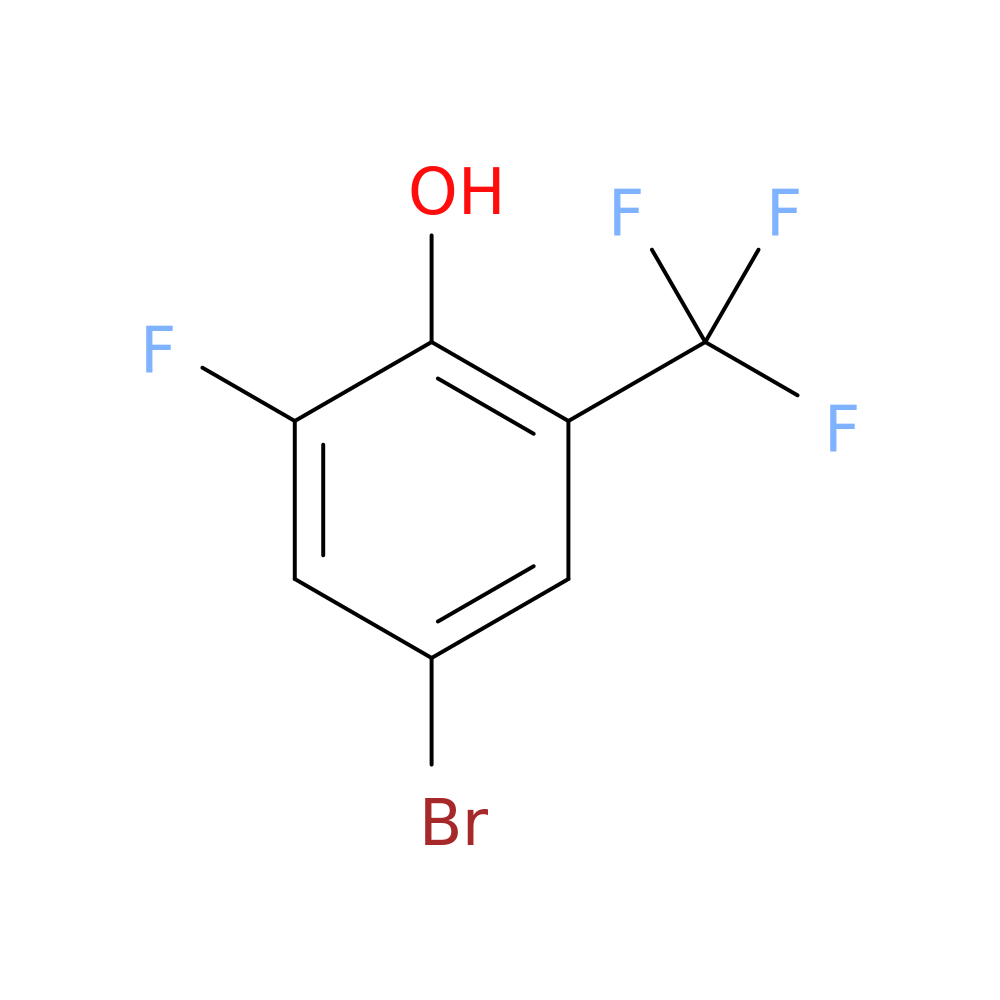 4-Bromo-2-fluoro-6-(trifluoromethyl)phenol
