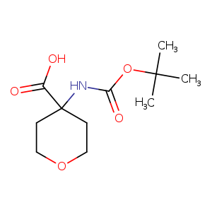 4-N-Boc-Amino-4-carboxytetrahydropyran