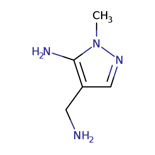 1H-Pyrazole-4-methanamine,5-amino-1-methyl-(9CI)