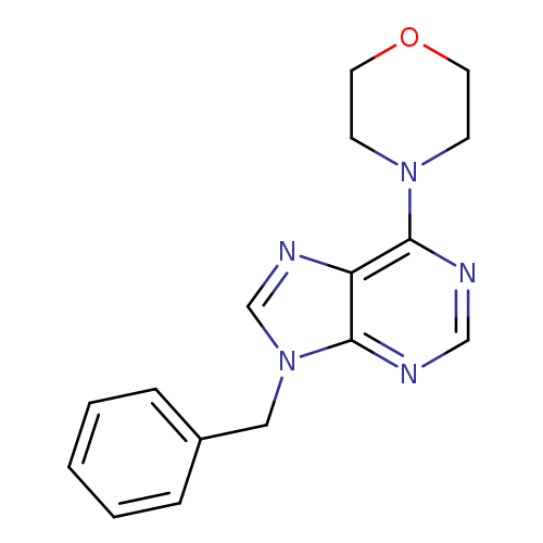 6-(4-Morpholinyl)-9-(phenylmethyl)-9H-purine