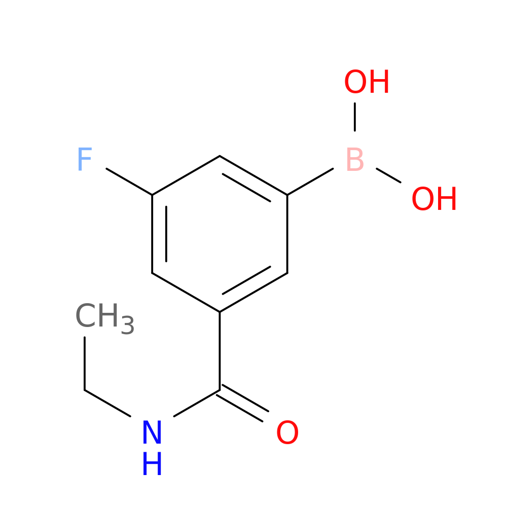 5-(Ethylcarbamoyl)-3-fluorophenylboronic acid