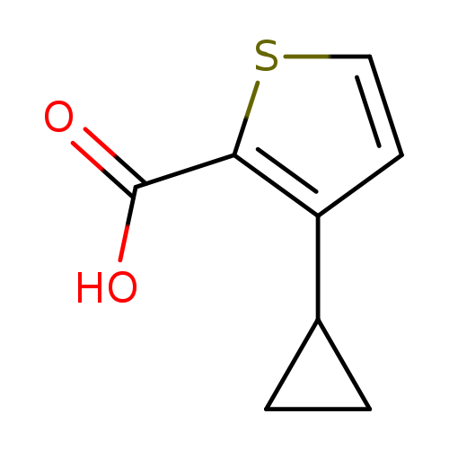 3-Cyclopropylthiophene-2-carboxylic acid