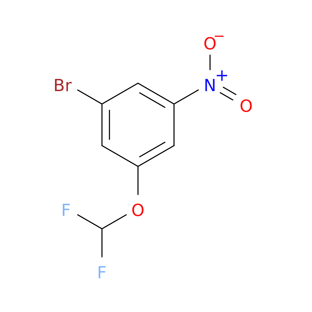 1-Bromo-3-(difluoromethoxy)-5-nitrobenzene