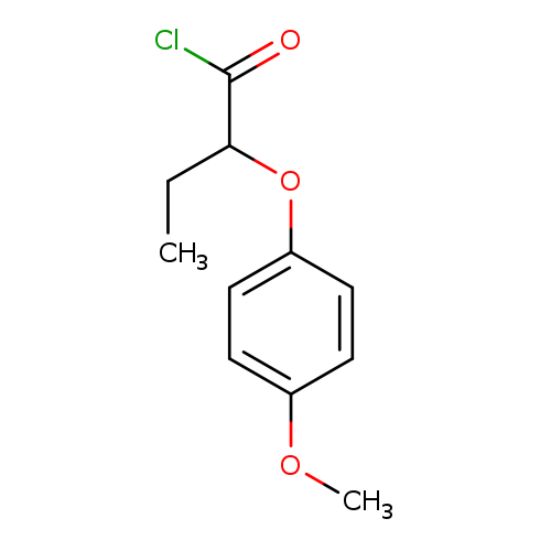 2-(4-Methoxyphenoxy)butanoyl chloride