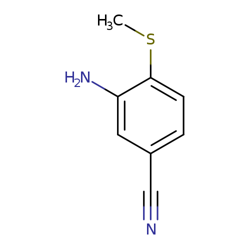 3-amino-4-(methylsulfanyl)benzonitrile