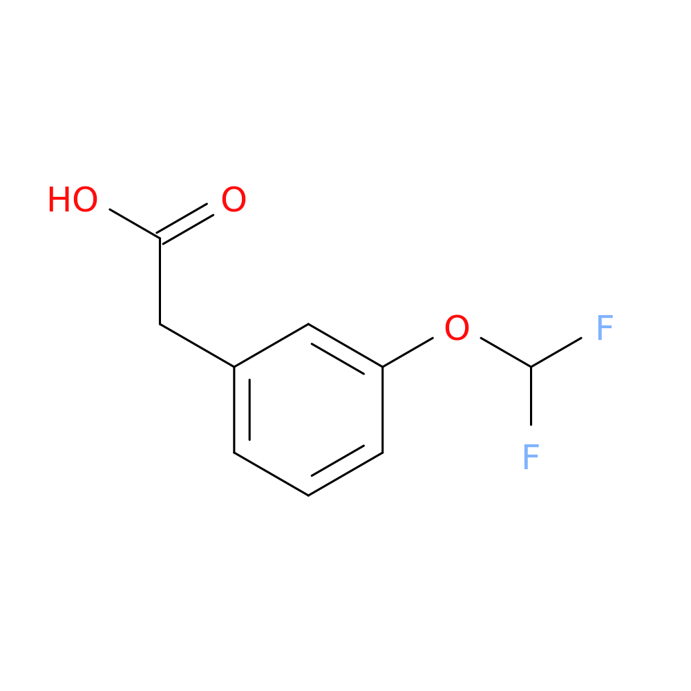 3-(Difluoromethoxy)phenylacetic acid