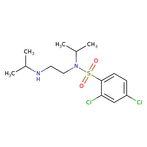 2,4-Dichloro-N-isopropyl-N-(2-isopropylaminoethyl)benzenesulfonamide