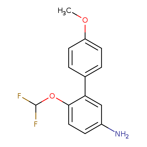 4-(difluoromethoxy)-3-(4-methoxyphenyl)aniline