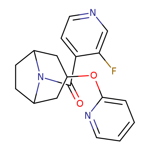 8-(3-fluoropyridine-4-carbonyl)-3-(pyridin-2-yloxy)-8-azabicyclo[3.2.1]octane