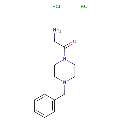 2-amino-1-(4-benzylpiperazin-1-yl)ethan-1-one dihydrochloride