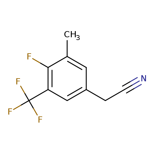 4-Fluoro-3-methyl-5-(trifluoromethyl)phenylacetonitrile