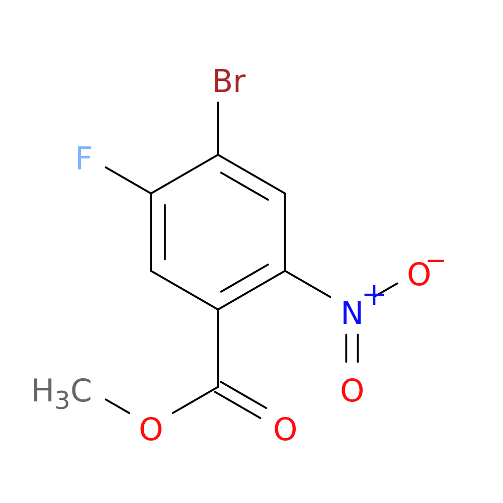 Methyl 4-bromo-5-fluoro-2-nitrobenzoate