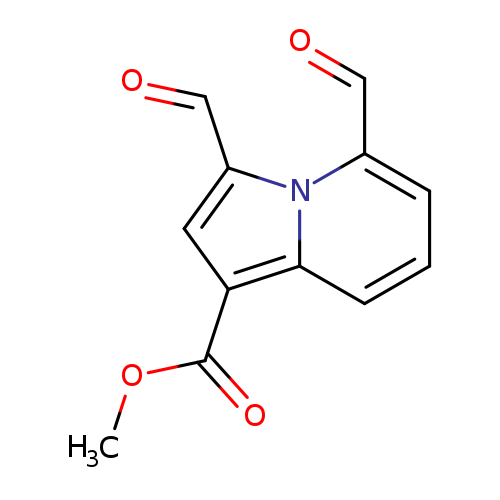 Methyl 3,5-diformylindolizine-1-carboxylate