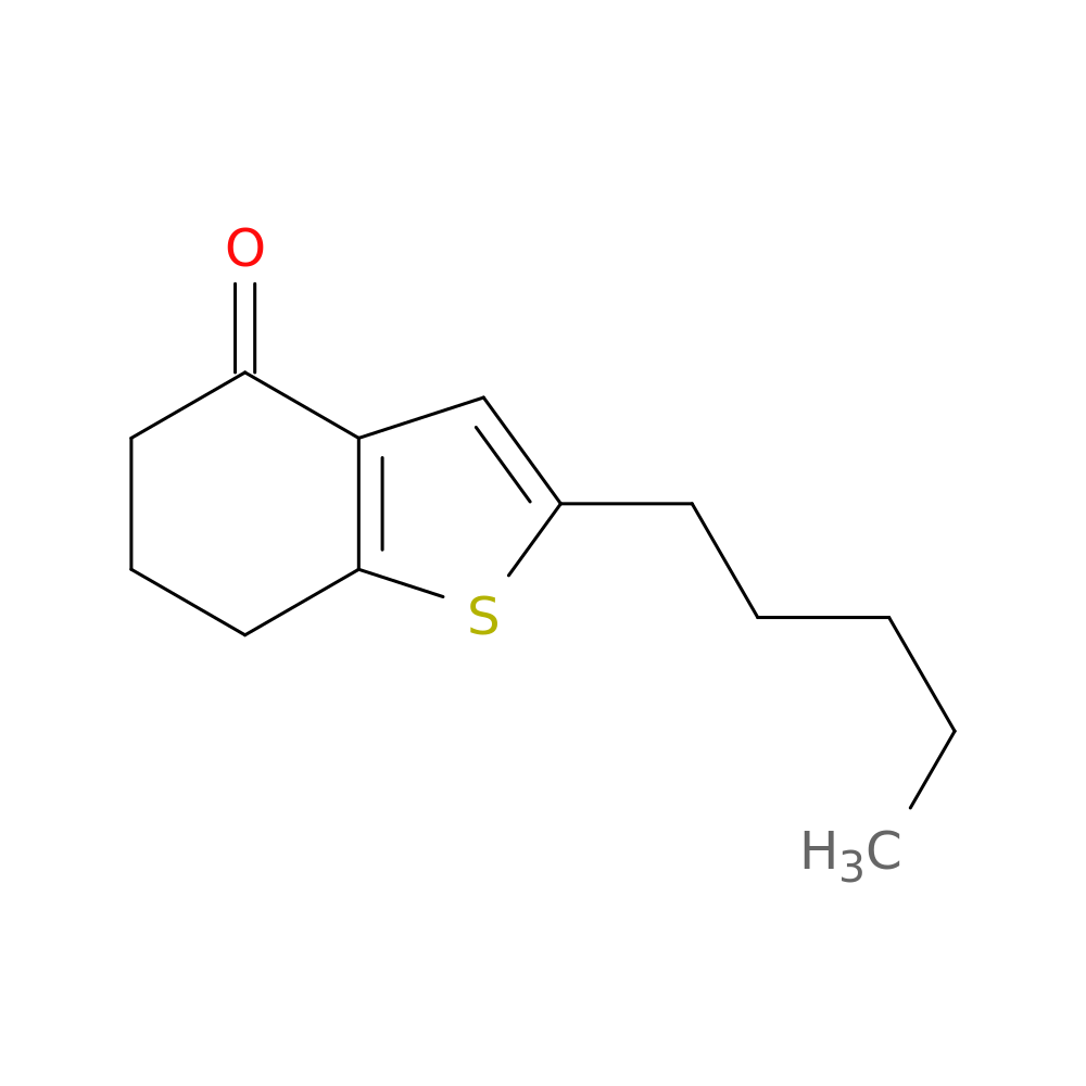 2-Pentyl-6,7-dihydrobenzo[b]thiophen-4(5h)-one