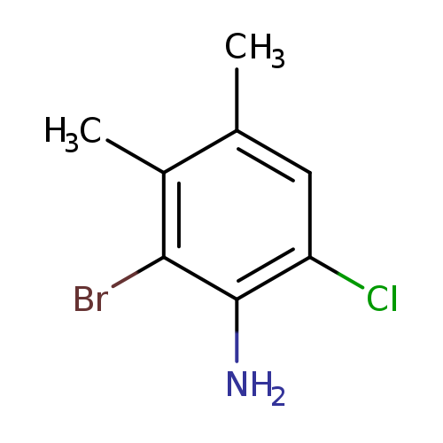 2-Bromo-6-chloro-3,4-dimethyl-aniline