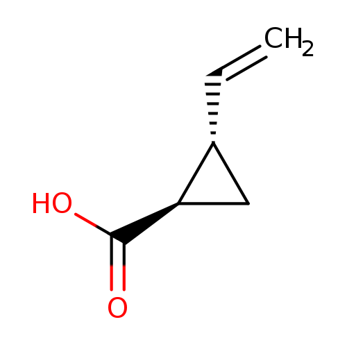 Cyclopropanecarboxylic acid, 2-ethenyl-, trans-